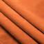 Fauteuil en chenille orange avec coussins (de 2), assise profonde, coussins confortables, coussins à haut dossier, housses amovibles, grand siège en tissu doux, design élégant, housses