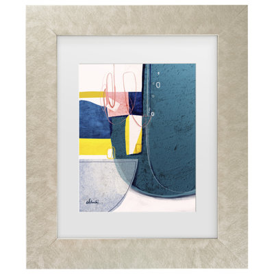 Bolog Ishita Banerjee Fields 2 Matted Framed Art