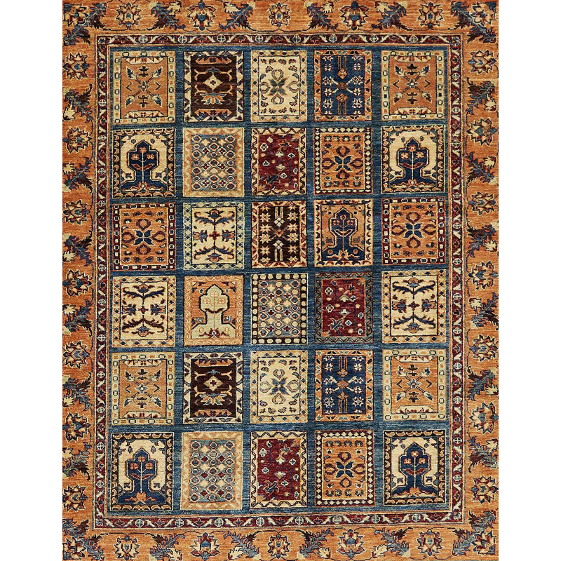 Tapis abstrait moderne 607, Rectangle 5 pi x 7 pi