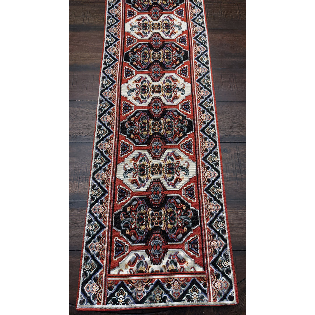 Abstract Table Runner Bungalow Rose 