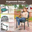 Amiko Stackable Outdoor Patio Dining Armchair