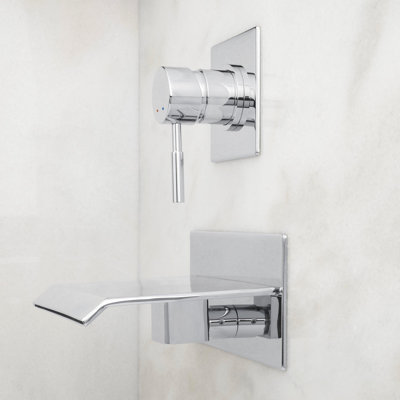Lavelle Wall-Mounted Waterfall Tub Faucet