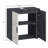 Migneco Freestanding Back To Wall Toilet Unit