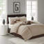 Faux Suede Comforter 7 Piece Set