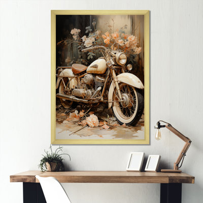 Mélodie rétro de motocyclettes