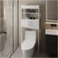 Au-dessus de l'armoire de toilette Jozz, blanc