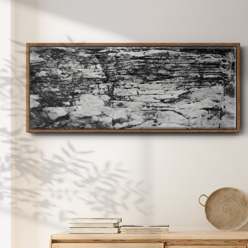 Found Textures XVIII- Framed Canvas
