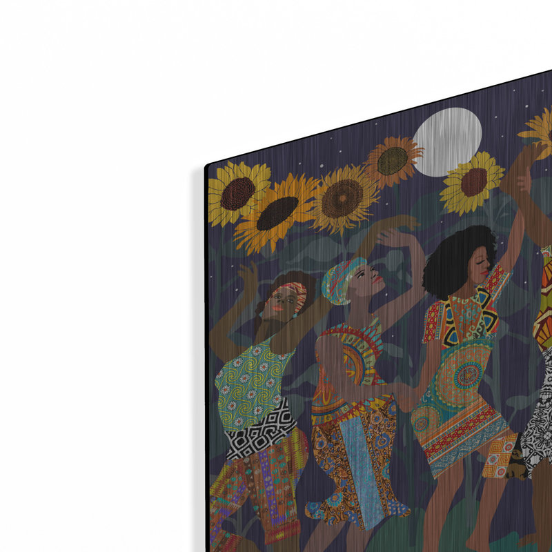  «Dancing Under The Stars» par Art Licensing Studio, art mural en métal, 24 po x 16 po, H 16 po x l 24 po