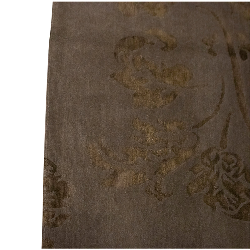 Hand Knotted Area Rug in Walnut