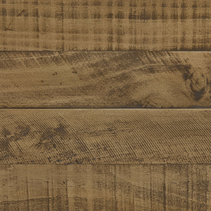 Frome Solid Pine Wood Console Table (60"), Weathered Pine