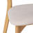 Putnam Upholstered Dining Chairs with Curved Back & Rubberwood Legs -298005049-322568965