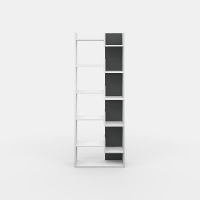 Sinquefield Modern 64.17" H x 23.82" W Geometric Bookcase