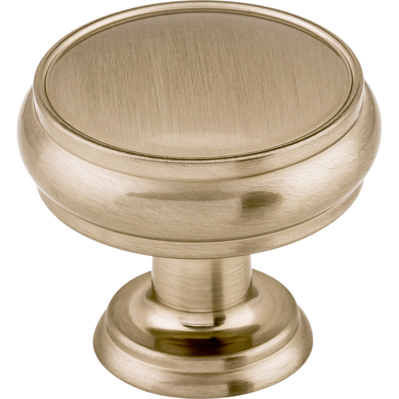 Eden Round Knob, Polished Chrome, 1 3/8" Knob Diameter
