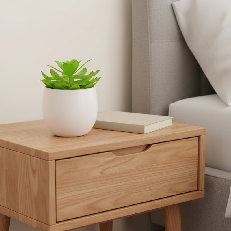 Plante grasse artificielle verte 4 po en pot ovale blanc
