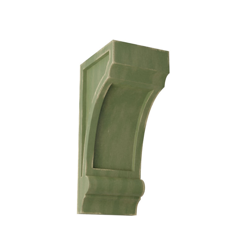 Support Diane / corbeau, H 12 po x l 4,75 po x P 6 po, Vert patiné