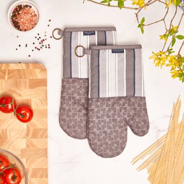 Nautica Cotton 3 Piece Tea Towel Set