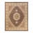 Himmet One-of-a-Kind 8'2" X 10'2" 2010s Wool Area Rug in Brown