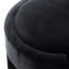 Sagebrook Home 48" Aberdeen Black Velvet Bench