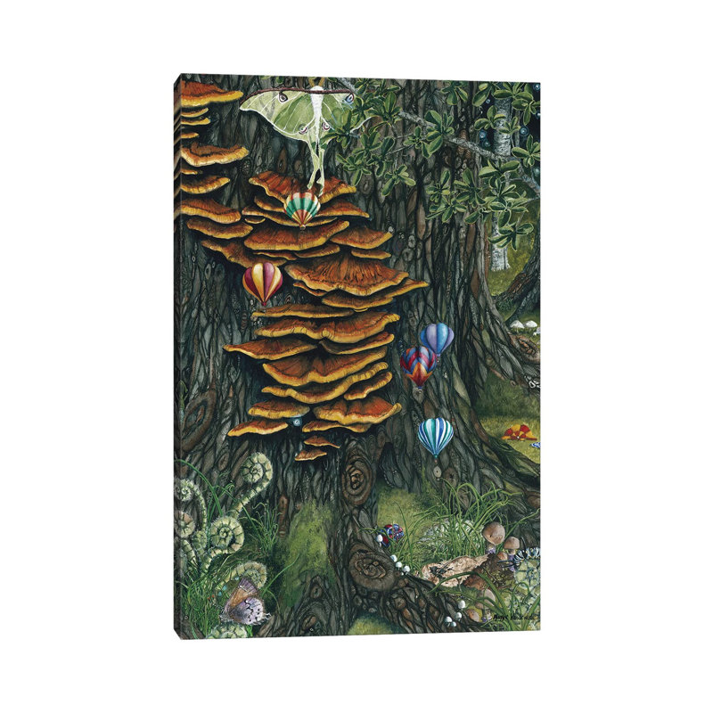 Balloons Races 1 Piece Wrapped Canvas Painting, 152.5 cm H x 101.5 cm W