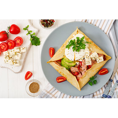 French Cuisine - Wrapped Canvas Print