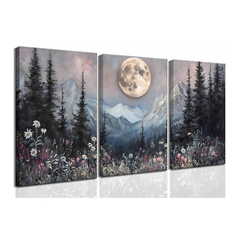 3 Piece Wrapped Canvas Print