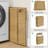 Laundry Basket With Lid And Handles-106341312