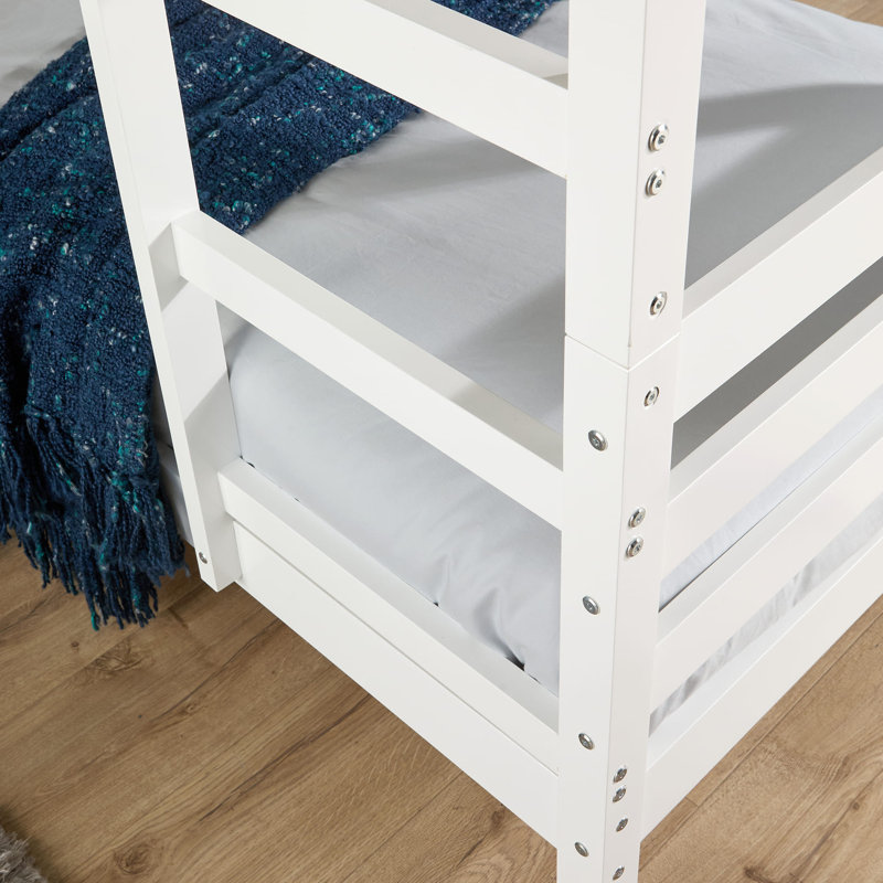 Lansford Single (3') Splitable Bunk Bed, White