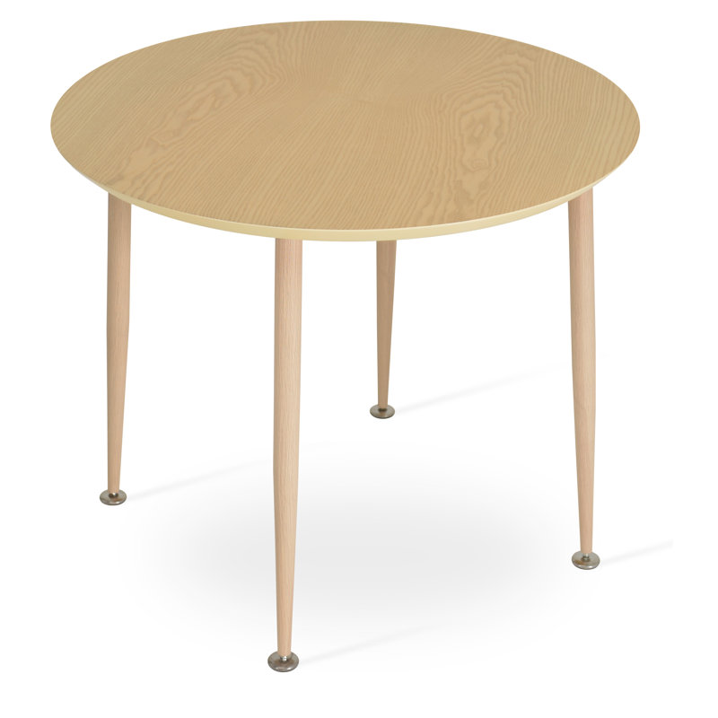 Table de salle à manger ronde Star, Naturel