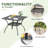 4-Person Outdoor Patio Dining Set-346145215-346145188