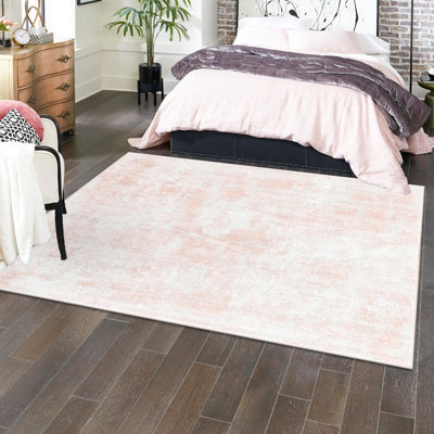 Juliette Light Pink/White Area Rug