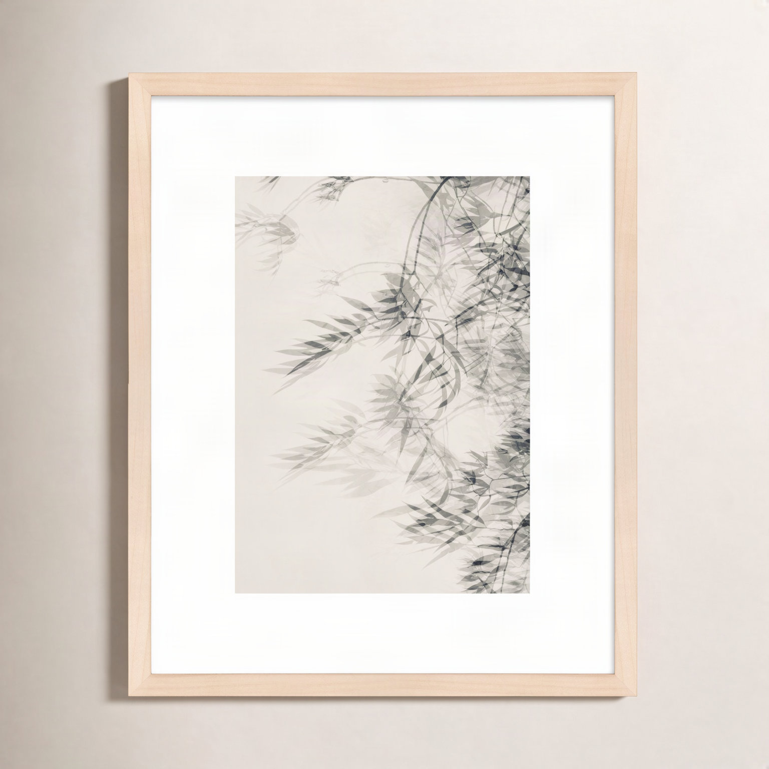 Suspended Motion Print by Laura Zimmerman, Maple, 25" H x 20" W