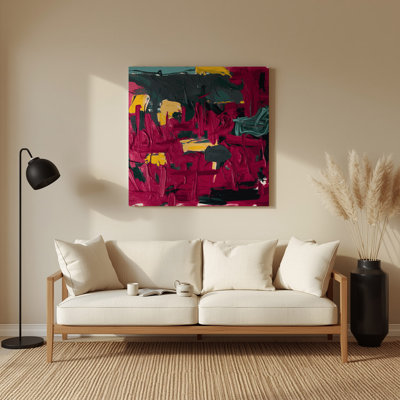 Neo Expressionism 99 Black Metal Wall Art