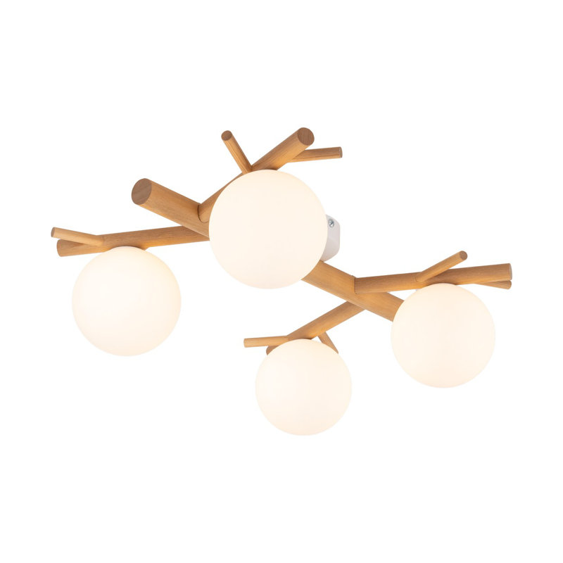 Briana Glass Flush Mount