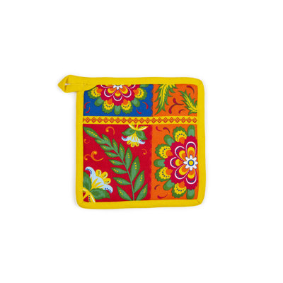 Excelsa Gipsy Soul Abstract Cotton Potholder