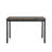Faux Marble Top Metal Frame Dinette Table-242587322-242235521
