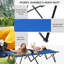 Horstman Double Camping Bed Foldable Cot Sunbed w/ Carry Bag-1593593845