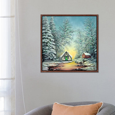 White Christmas 1 Piece Painting on Canvas