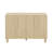 Versatile Buffet Cabinet - Beautiful Wood Sideboard With Adjustable Shelves & Unique Arc Handles-200650908