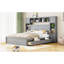 Grand lit stable avec configuration d'armoire, de tablette et de douille - gracieuse grise-1953762474-1953762473