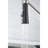 Matte Black Pull Down Kitchen Faucet, 1.8 Gpm Stainless Steel With Soap Dispenser For Deck Mount Sink, Corrosion Faucet , Steel, Laundry Sink Installation