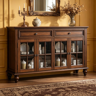 Buffet de style américain avec rangement rétro