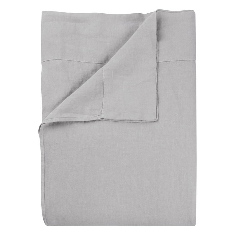 Biella Linen Fitted Sheets, King Fitted Sheet, Gray & Dove