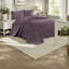 Reversible Cotton Bedding Sets, Purple Quilt For Cozy Summer