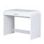 Coiffeuse de 39 po avec miroir et écran tactile, coiffeuse et tiroir pour chambre à coucher, blanc