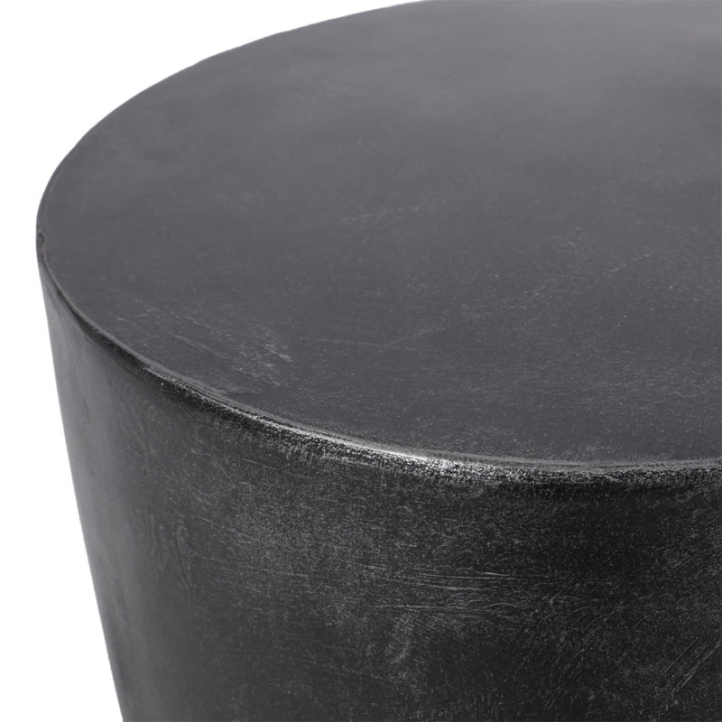 Table d'appoint d'extérieur en béton léger