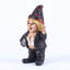  Woman Biker Gnome with Helmet Statue