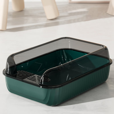 Waymart Plastic Litter Box with Scoop