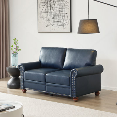 Living Room Modern Sofa Faux Leather