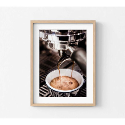Espresso Moment - Art mural photographie café
