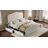 Maber Upholstered Queen Bed with 4 Drawers, Storage Platform Bed with 2 Bedside Tables , Velvet Wingback Bed, No Boxing Spring Needed, Gray-1266184381-1266184383